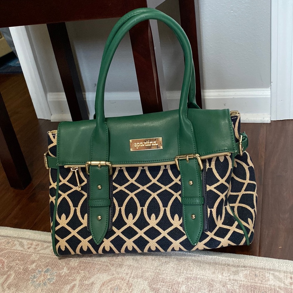 Spartina 449 Fold-Over Satchel Chaplin’s Landing Purse